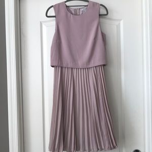 H&M pleated dress